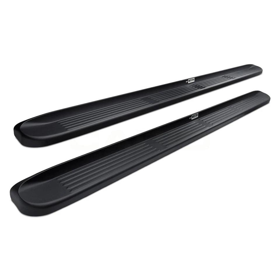 For Ford F-350 Super Duty 99-14 Running Boards 6" Molded Polymer Cab Length Foto 1 de 4