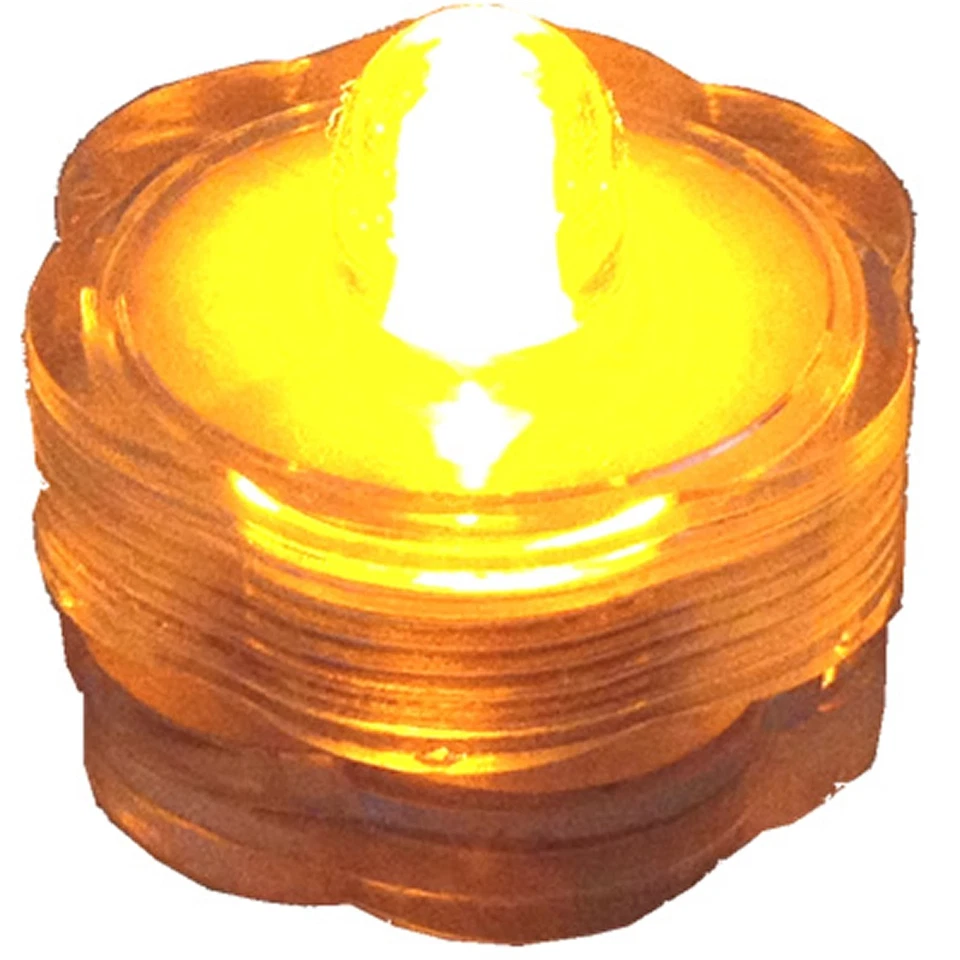 (1) 单 LED 潜水婚礼中心装饰派对茶灯花瓶 — 第 1/1 张图片