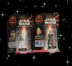 STAR WARS EPISODE 1 (2) FIGURES Ody Mandrell & Ki-Adi-Mundi - Picture 1 of 4