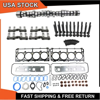 Juego de juntas de pernos elevadores de árbol de levas MDS para 06-08 Dodge Ram 1500 2500 5,7 L Hemi Foto 1 de 4