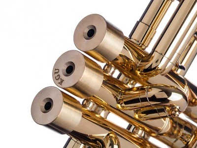 KGUMUSIC KGUBrass Trumpet Heavy Bottom Caps for Schilke all Models Raw Brass