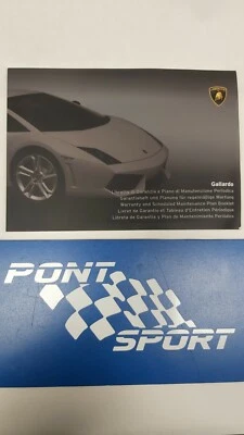 LIBRETTO GARANZIA PIANO MANUTENZIONE PERIODICA LAMBORGHINI GALLARDO 400012005AS - Immagine 1 di 3