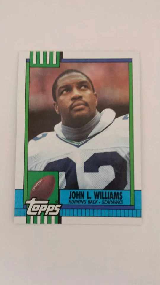 JOHN L. WILLIAMS 1990 TOPPS FOOTBALL Card # 339 C0548 - Image 1 of 1