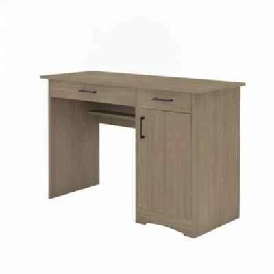 SAUDER Computer Desk 46.81" Engineered Wood w/ Drawer/Shelf Rectangular Brown - Image 1 of 4