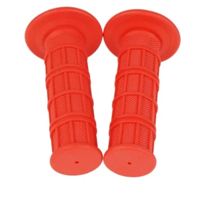 Empuñaduras universales de goma suave de 7/8 y 1" rojas para Honda MX Pit Dirt Bike EE. UU. Foto 1 de 4