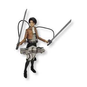 McFarlane Toys Attack on Titan Levi Ackerman Action Figure Color Tops #47 EUC - Picture 1 of 10