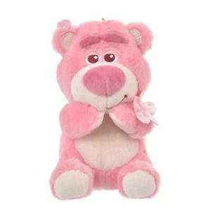 Disney Store Japan Plush SAKURA pink 2024 keychain Lots-O'-Huggin' Bear Lots - Picture 1 of 8