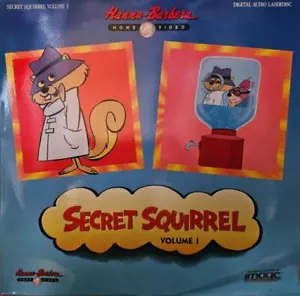 SECRET SQUIRREL - HANNA BARBERA - Volume 1 CLV NTSC LASERDISC - Imagen 1 de 2