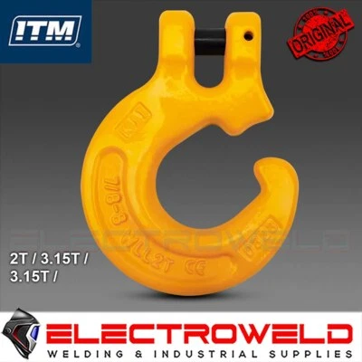 ITM G80 Clevis Choker Hook 7-8mm Chain 2 Ton Lifting Hoist Load TM9804-03807