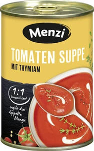 TOMATEN SUPPE MIT THYMIAN 1:1 von Menzi, 400ml