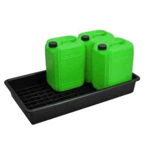Bandeja de palets para derrames de sumidero de goteo de productos químicos de aceite 65 litros/6 x 25 litros - Imagen 1 de 1