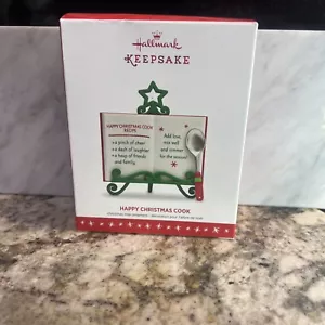 2016 Hallmark Ornament - HAPPY CHRISTMAS COOK - NEU IM KARTON (G70) - Bild 1 von 2
