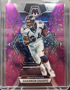 2023 Panini Mosaic Pink Disco Shannon Sharpe /50 - Picture 1 of 2