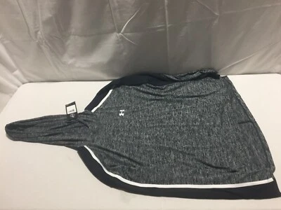 Sudadera con capucha gráfica C157 UA UNDER ARMOUR Tech Twist 1351977 negra para mujer talla pequeña Foto 1 de 4