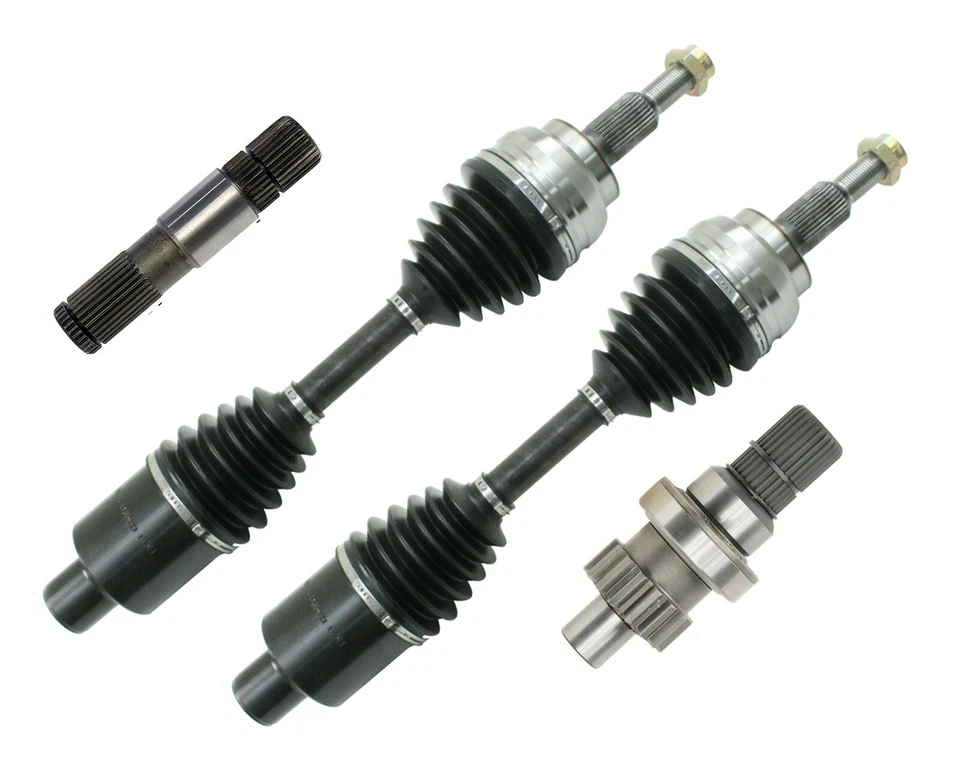 Juego completo de 2 ejes delanteros CV + 2 ejes intermedios Dodge Ram 1500 2006-2010 Foto 1 de 4