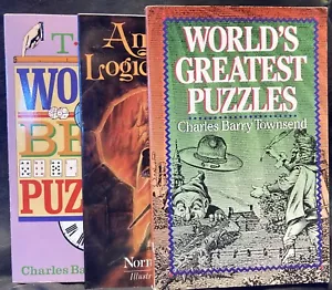 Puzzle Books Logic Puzzles, World's Best, World's Greatest LOT 3 PET RESCUE - Imagen 1 de 19