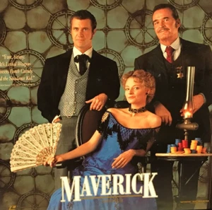 Maverick Laserdisc - 2 Disc Set - Widescreen Format - VG to EXCELLENT CONDITION - Picture 1 of 4