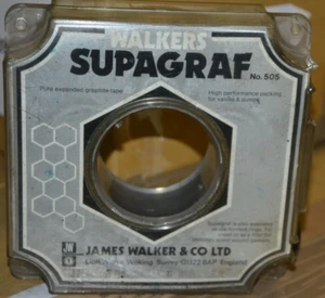 James Walker Supagraf No. 505 Graphite Tape 15mm x 10m - Picture 1 of 3