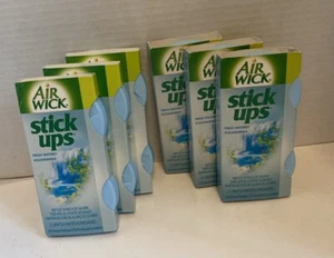 Air Wick Stick Ups 2-Count (Pack of 6) Fresh Waters - Air Freshener 12 Totals - Picture 1 of 1