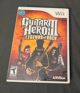 Guitar Hero III 3 Legends of Rock (Nintendo Wii) Complete W/Manual  - Bild 1 von 3