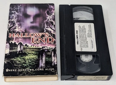 Hallow's End VHS Video Halloween Haunted House Cult Slasher Horror Classic Movie - Image 1 of 4
