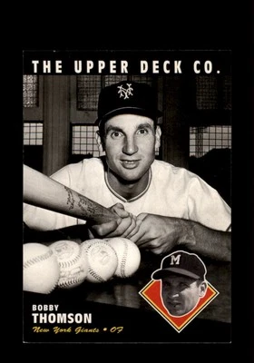 1994 Upper Deck All-Time Heroes #51 Bobby Thomson New York Giants NM-MT - Image 1 of 2