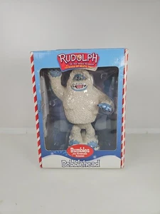 2001 Bumbles Abominable Snow Man Bobble Head - Rudolph Red Nose Reindeer Toysite - Picture 1 of 7