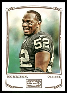 2009 Topps Mayo #309 Kirk Morrison Oakland Raiders football card - Picture 1 of 2