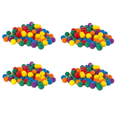 Intex 100-Pack Small Plastic Multi-Colored Fun Ballz for Bounce Houses (4 Pack) - Image 1 of 4