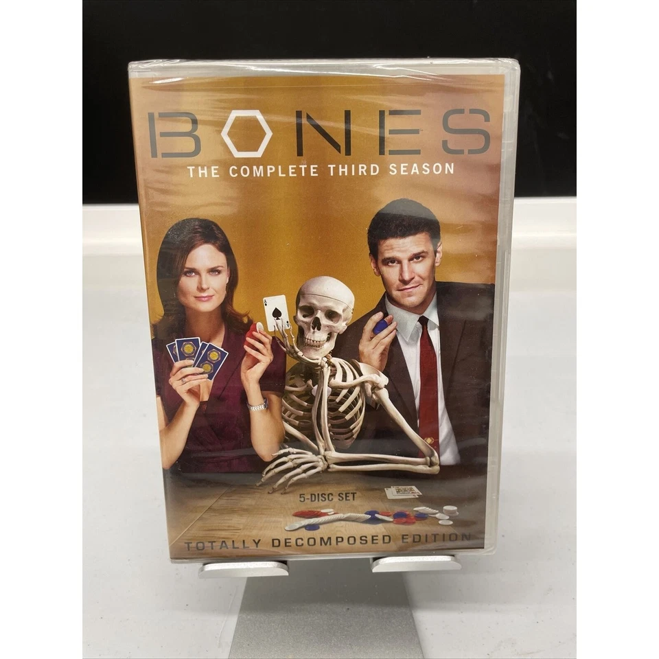 Bones - Season 3 (DVD, 2007/2008, 5-Disc Set) Brand New, Sealed - Image 1 of 1