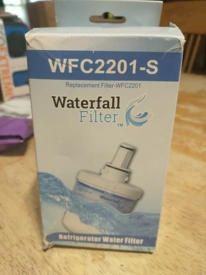 Waterfall Filter - Refrigerator Water Filter Compatible with Samsung Aqua-Pur... - Image 1 of 2