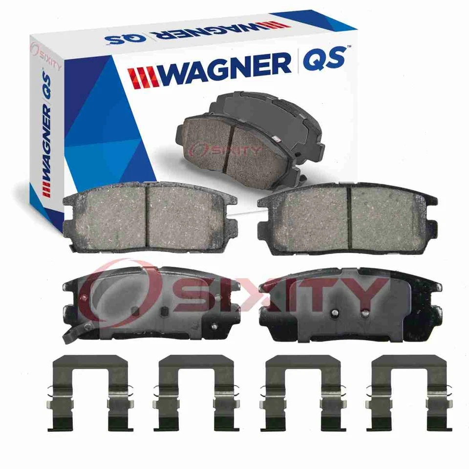 Juego de pastillas de freno de disco trasero Wagner QS para 2008-2010 Saturn Vue frenado parada da Foto 1 de 4