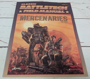 Classic BattleTech Field Manual Mercenaries Revised Fanpro Wkgames 10977 2003 - Imagen 1 de 11