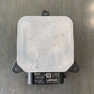 OEM 2020-22 Lexus RX350 RX450h LED Headlight Control Module Ballast 89908-48140 - Image 1 of 4