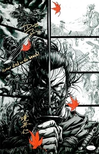 Daisuke Tsuji Signed 11x17 Ghost of Tsushima Jin Sakai Authentic JSA COA WITNESS - Picture 1 of 2