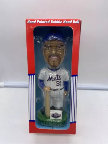 NIB MIKE PIAZZA RARE BOBBLEHEAD HAND PAINTED NEW YORK METS BOBBLE DOBBLES Cover