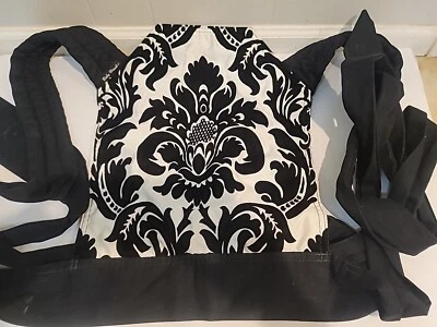 Portabebés Baby Hawk delantero o trasero, blanco y negro Foto 1 de 4