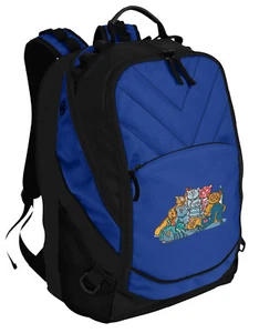 Cats Backpack BEST Cat Laptop Computer Bags For SCHOOL or TRAVEL - Picture 1 of 4