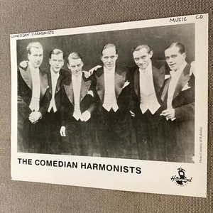 The Comedian Harmonists Pressefoto 8 x 10". - Bild 1 von 2
