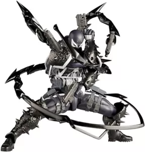 Kaiyodo Revoltech Amazing Yamaguchi Agent Venom Action Figure Japan - Picture 1 of 8