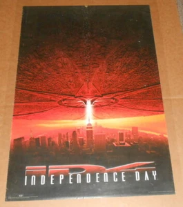 Independence Day Poster 34.5x23 Will Smith - Picture 1 of 4