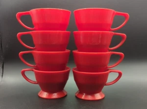 Vintage Lot Of 8 -70’s Solo Cozy-Holder Number #68 Cup Holders Red - Picture 1 of 5
