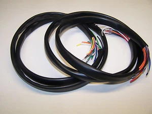 Harley 48" 96-06 switch wiring extension handlebar 24 wire kit radio cruise CB - Bild 1 von 3