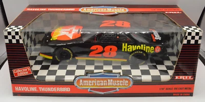 1993 Ertl American Muscle DAVEY ALLISON #28 Havoline 1/18 Nascar Diecast - Image 1 of 4