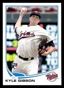2013 Topps Update Kyle Gibson RC Rookie #US154