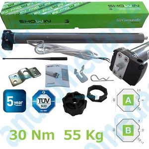 SHOWIN S45 M/U 30N ACTIONNEUR TUBULAIRE �45 30NM 230V + URGENCE Moteur tubulaire - Imagen 1 de 1