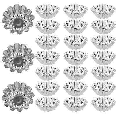 25 Stück Tortenformen Klein Quicheform Backformen Set Mini Tarteform aus Edel... - Bild 1 von 4