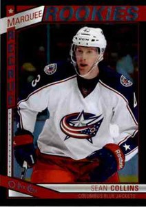 2013-14 O-PEE-CHEE RAINBOW BLACK SEAN COLLINS ROOKIE 073/100 COLUMBUS BLUE