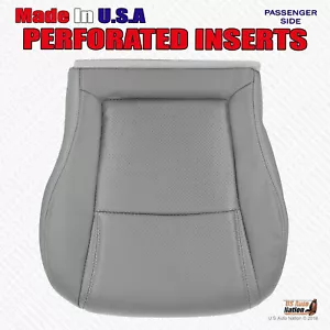 For 2003 to 2005 Honda Pilot Passenger Bottom Perforated Vinyl Seat Cover Gray - Bild 1 von 10