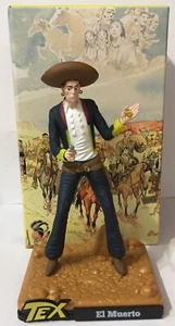 EL Muerto Personaggio 3D TEX Willer Figure 13 Cm 3 D Box Come Foto Bonelli - Foto 1 di 7